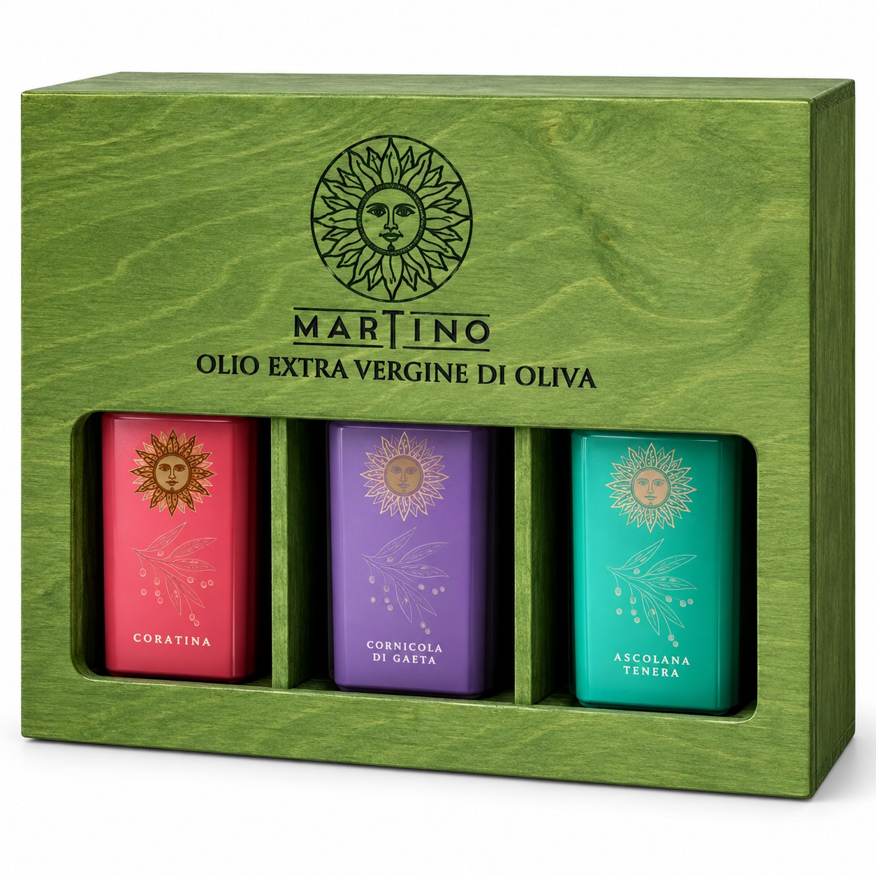 Cassetta Olio Colette in legno Martino